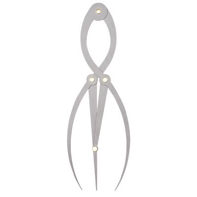 Golden Mean Calipers Golden Ratio Calipers Stainless Steel Eyebrow Ruler Golden Measure Tool for Tattoo Makeup