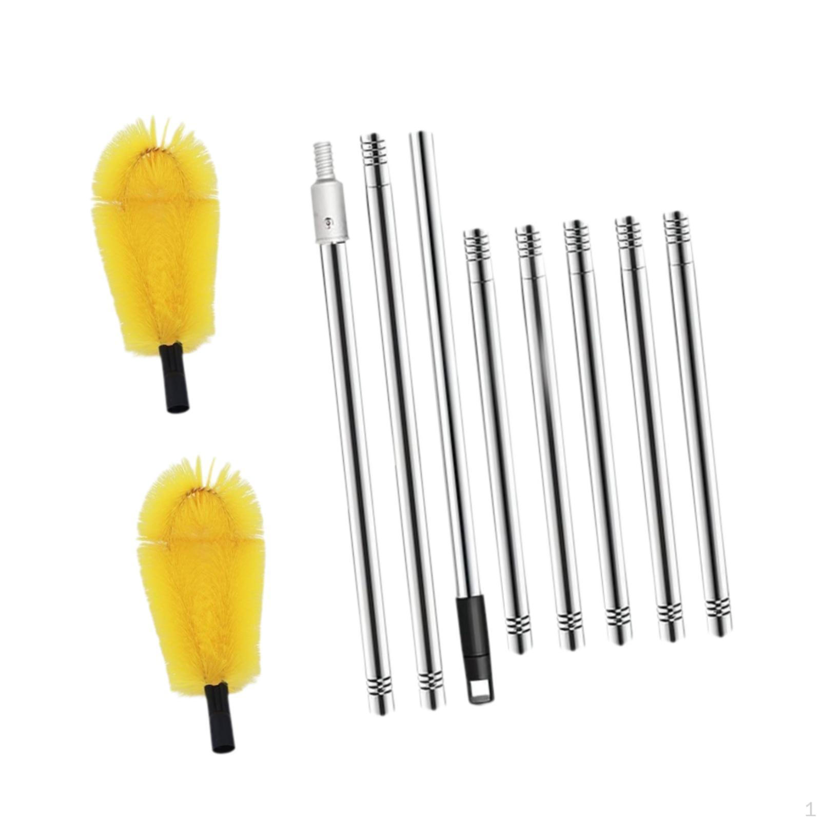 

Прочная щетка из нержавеющей стали для желобов для легкого удаления мусора 2.85m_8 Section Rods