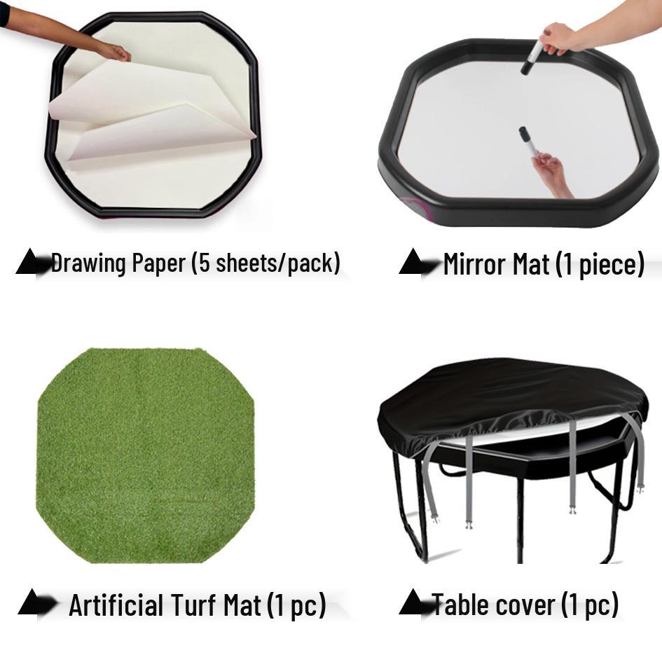 In-Stock UK Montessori Sensory Tray: Early Education Sand & Water Play Table Cover for Toddlers