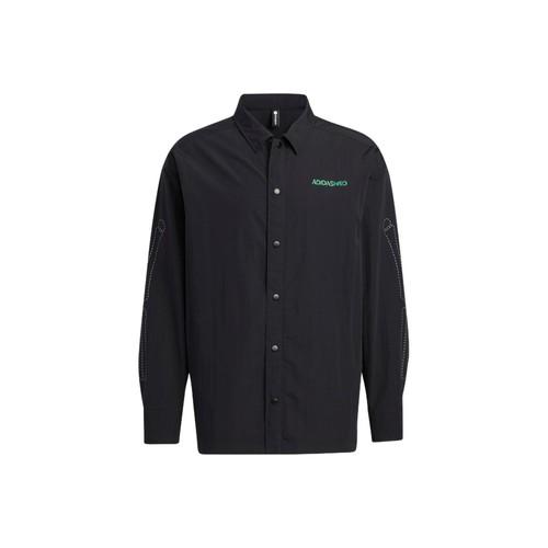 adidas neo x Sesame Street Collaboration Shirt-Style Jacket Unisex Black M чёрный