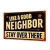 Tin Sign Art Metal Wall Decor 20x30cm Retro Vintage Painting