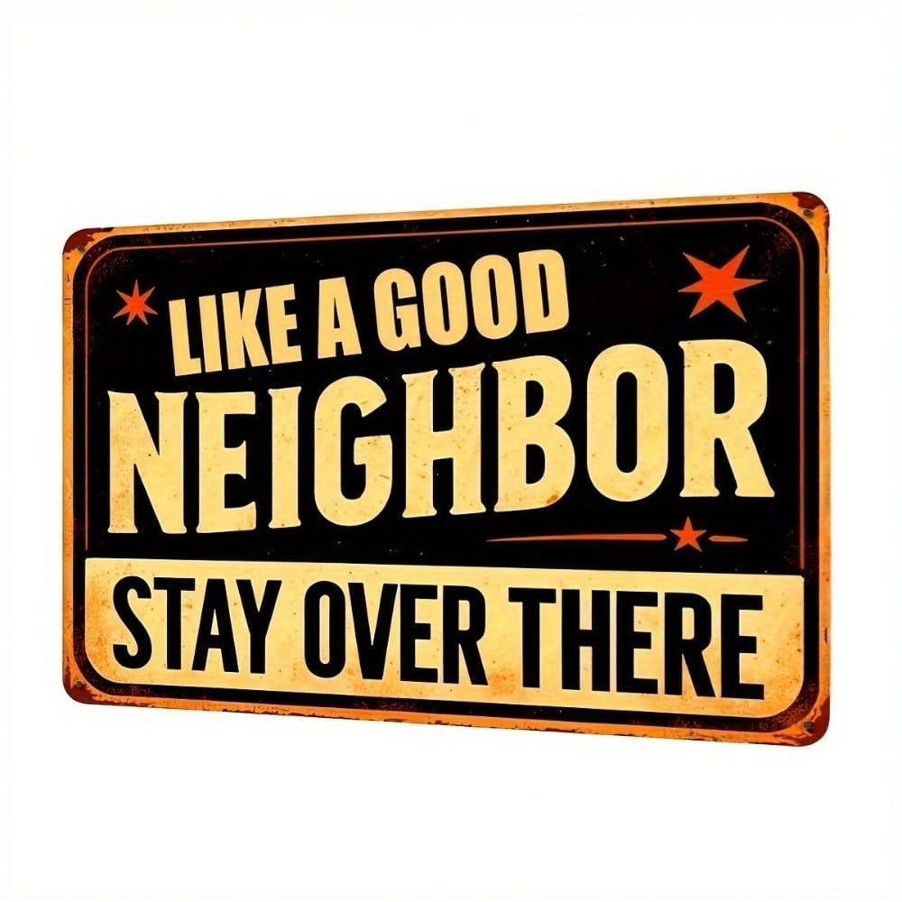 Tin Sign Art Metal Wall Decor 20x30cm Retro Vintage Painting