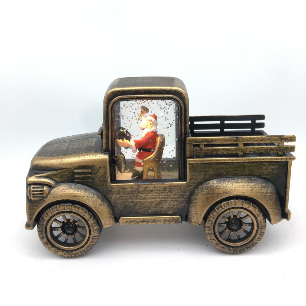 Christmas Ornaments Christmas Vintage Truck Christmas Eve Atmosphere Arrangement Ornament Model Christmas Gifts