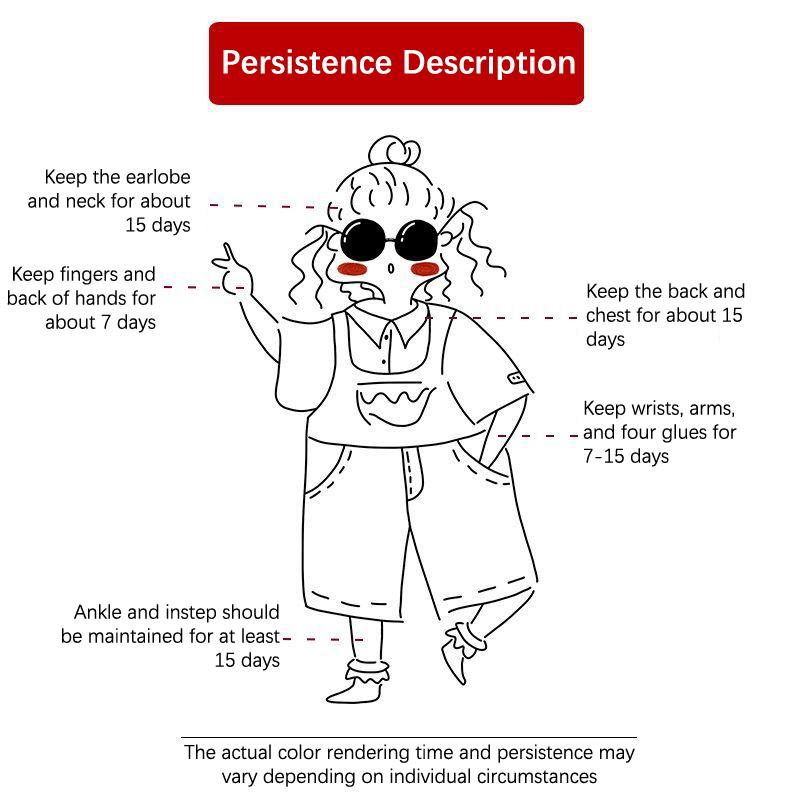 Herbal Tattoo Stickers Spider Web Temporary Tattoos Lasting Punk Cobweb Fake Tattoo Cheap Goods Festival Art Man Tattoo Sticker