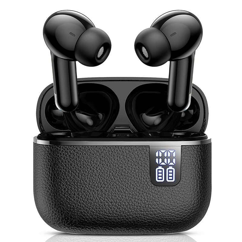

earphones Bluetooth wireless earphones [2025 Sound Quality Enhanced Model] small size lightweight Bluetooth5.4 heavy bass low latency bluetooth Up to