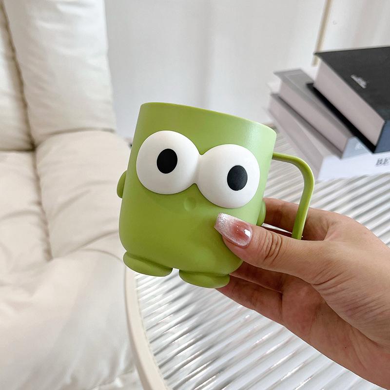 Cute Cartoon Toothbrush Holder, Multi-Functional Oral Care Cup, Suitable For Student Dormitories And Home Oral Care Sets