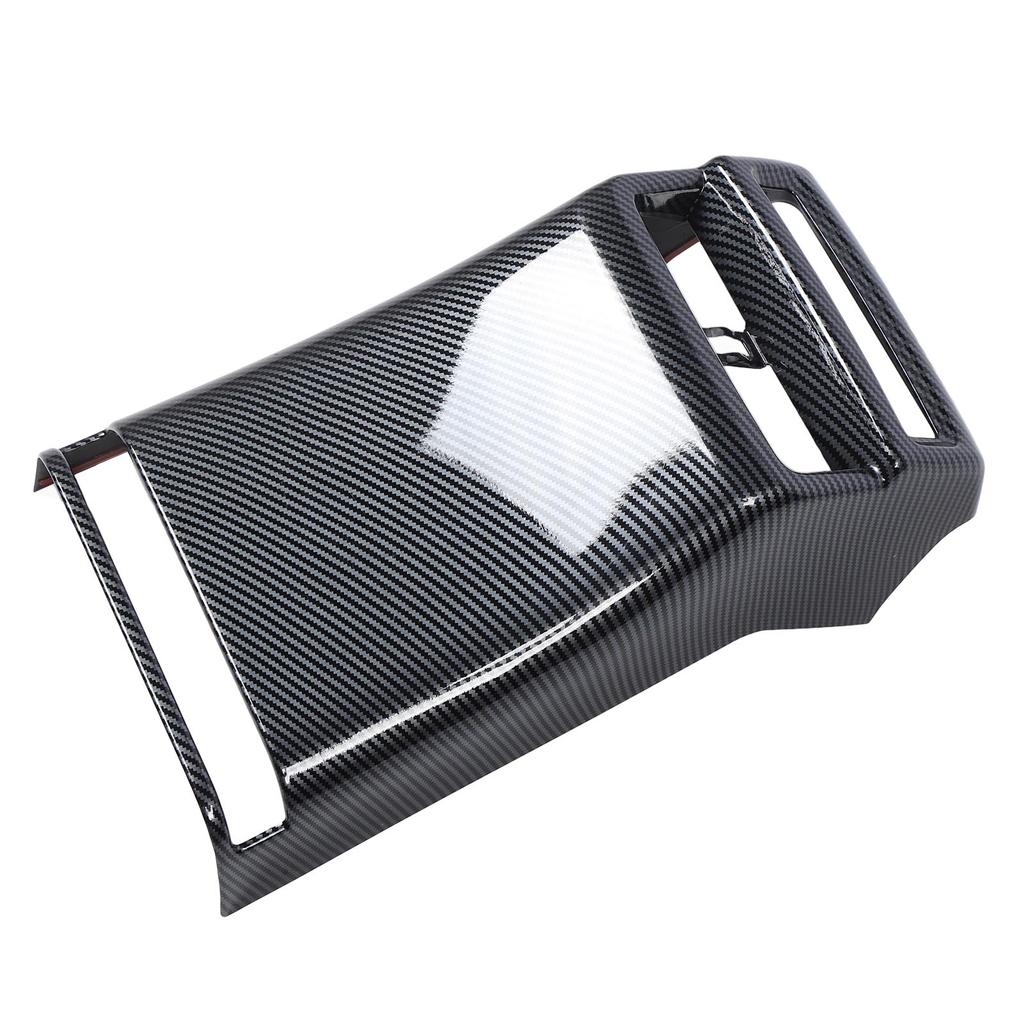 Kryt zadního větracího otvoru klimatizace Barva karbonových vláken Samolepicí Náhradní pro Isuzu D Max 2021 až 2024