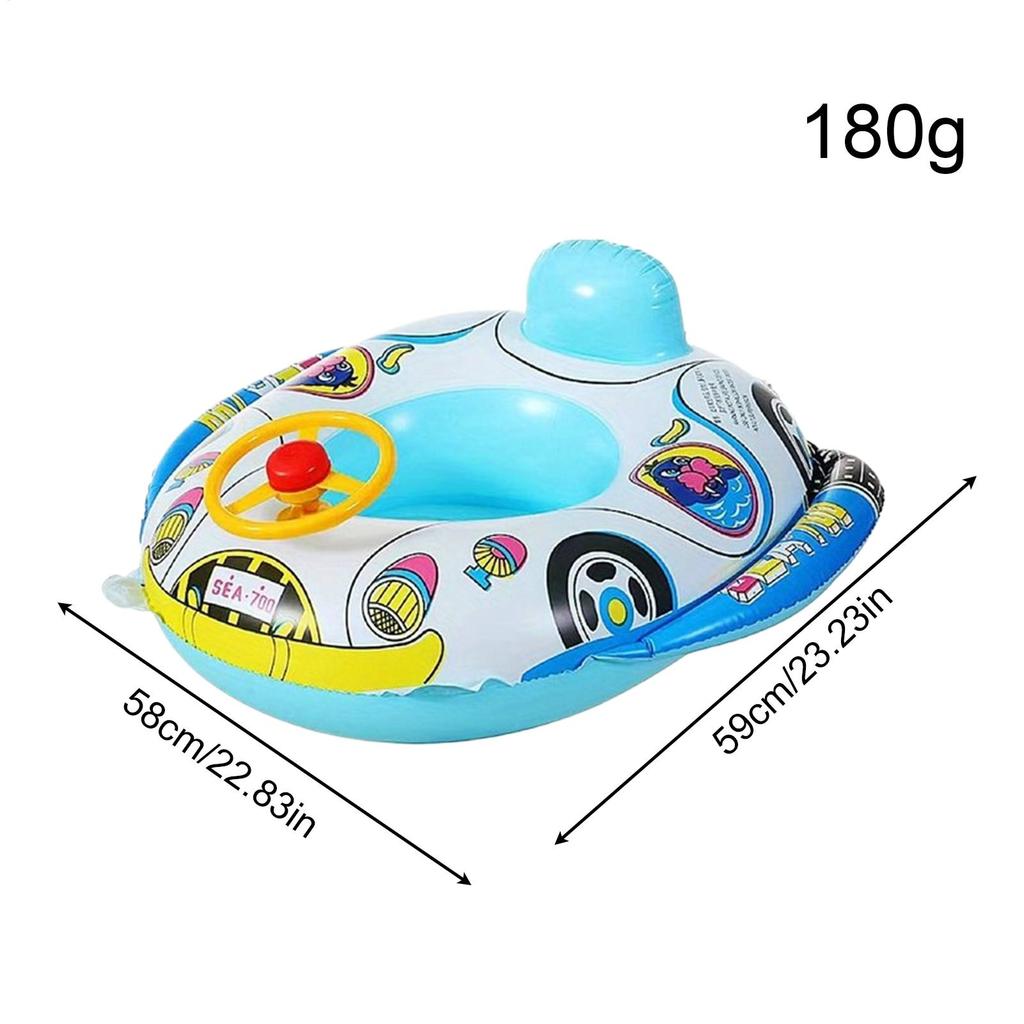 Baby Pool Inflatable Float Seat Boat Swim Ring Swimming Safe Raft Kids Water Motorcycle Car Baby Swimming Ring Floating Chair