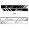 UHNPV1 TFLGX1 2PCS Car Side Rearview Mirror Body Decoration Sticker Decal Styling For Alfa Romeo TZ3 Sportiva Stelvio 147 156 Auto Accessories