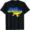 Slava Ukraini Glorie Aan Oekraïne Steun Vlag Unisex T-shirt