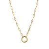 DIY Women's Basic Necklace Paper Clip Snake Bone Chain Jewelry Accessory for Creative Crafting Necklaces for Women