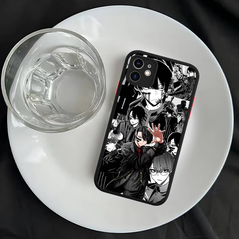 Hot Anime T-Tougen A-Anki For IPhone 16 Pro Max 15 14 13 12 11 XS MAX X Plus Candy Color Matte TPU Phone Cover