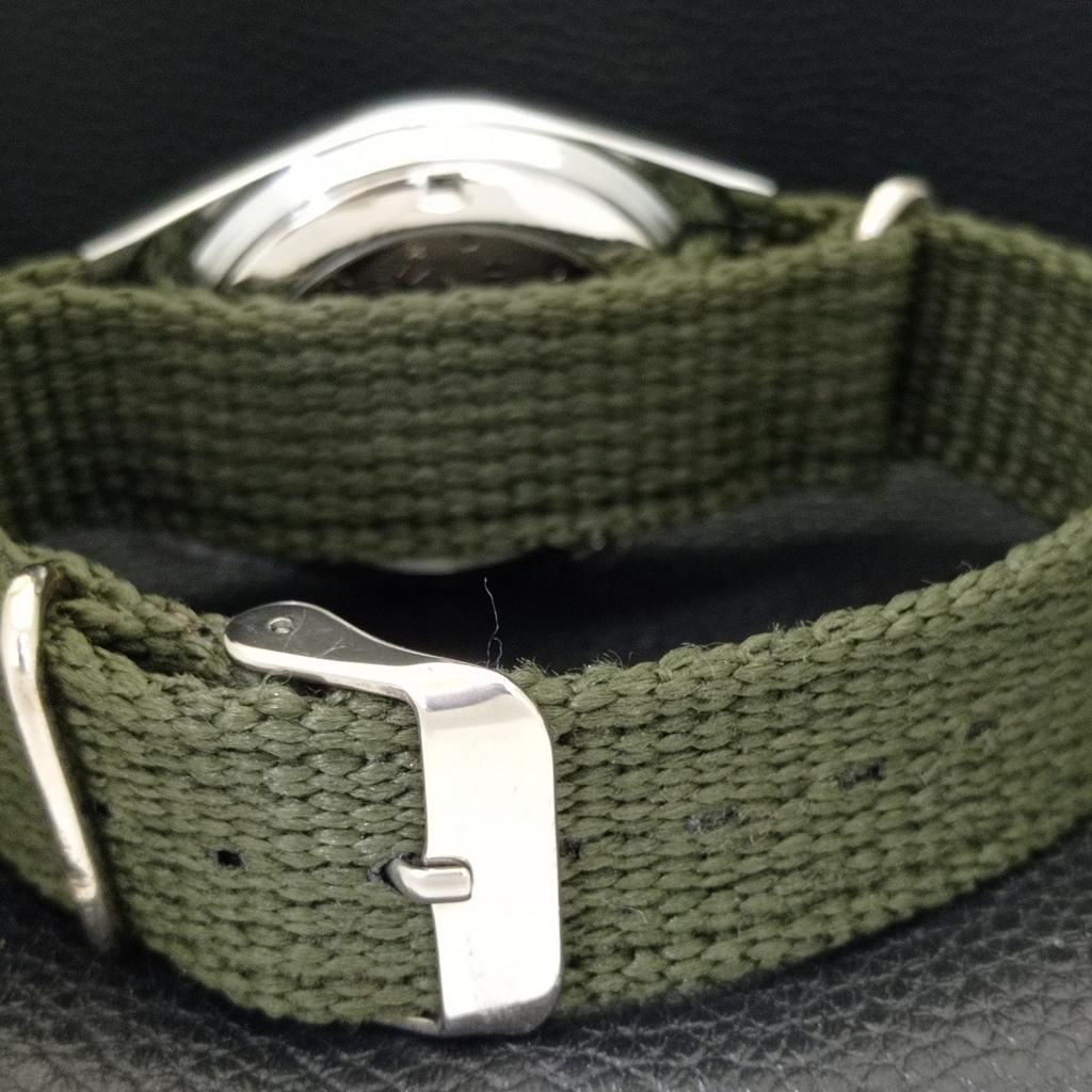REFURBISHED VINTAGE SEIKO 5 AUTOMATIC 6309A JAPAN MENS GREEN WATCH a441148-4