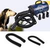 Tuyau Flexible pour Sèche-cheveux de Toilettage pour Animaux de Compagnie Fixation Résistante à la Chaleur pour Soins Professionnels des Chiens