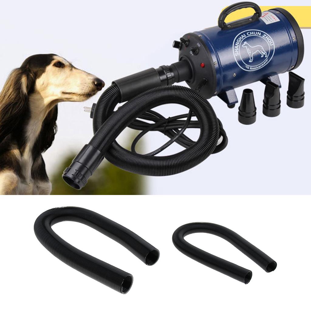 Tuyau Flexible pour Sèche-cheveux de Toilettage pour Animaux de Compagnie Fixation Résistante à la Chaleur pour Soins Professionnels des Chiens