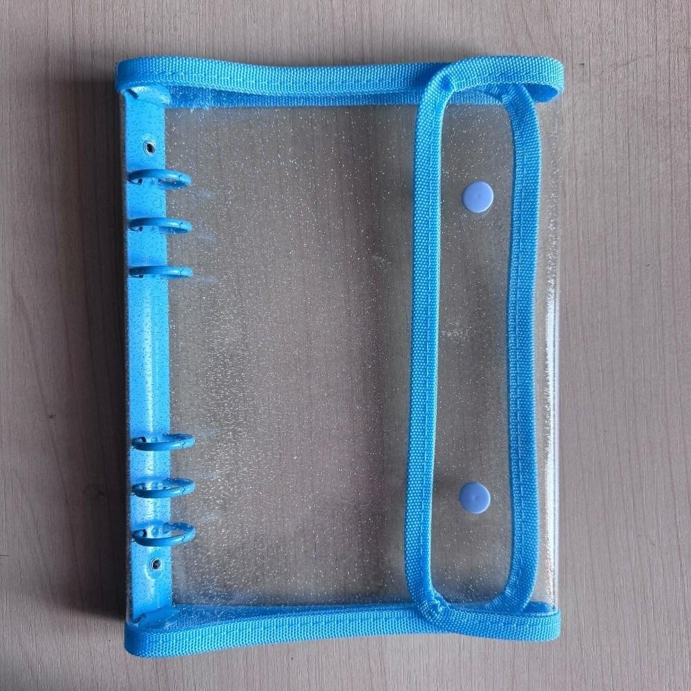 PVC Photo Storage Book A5 Card Organizer Holder Practical Loose Leaf Binder  for Idol Cards