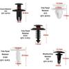 New 425 Pcs Plastic Fender Panel Fastener Retainer Clip +30Pcs Mixed Equipment Tool