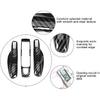 for Porsche Key Fob Cover Remote Key Cover 3pcs/Set Carbon Fiber Style Car Trim Cover Fit for Porsche Panamera Cayman//Boxster
