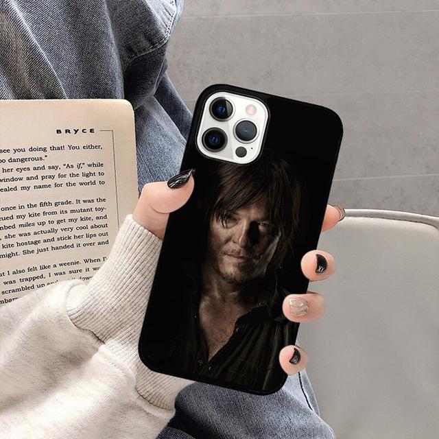 Daryl Dixon Wings Zombie Phone Case Back Cover for IPhone 18 17 Air 16 15 14 13 11 12 Pro Max Plus Shell Coque