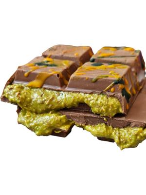 Dubai Chocolate - Pistachio Crunchy Kadaif Filled Milk Chocolate