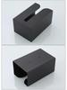 Universal Black Wall-Mounted Kitchen & Bathroom Paper Towel Dispenser Stand