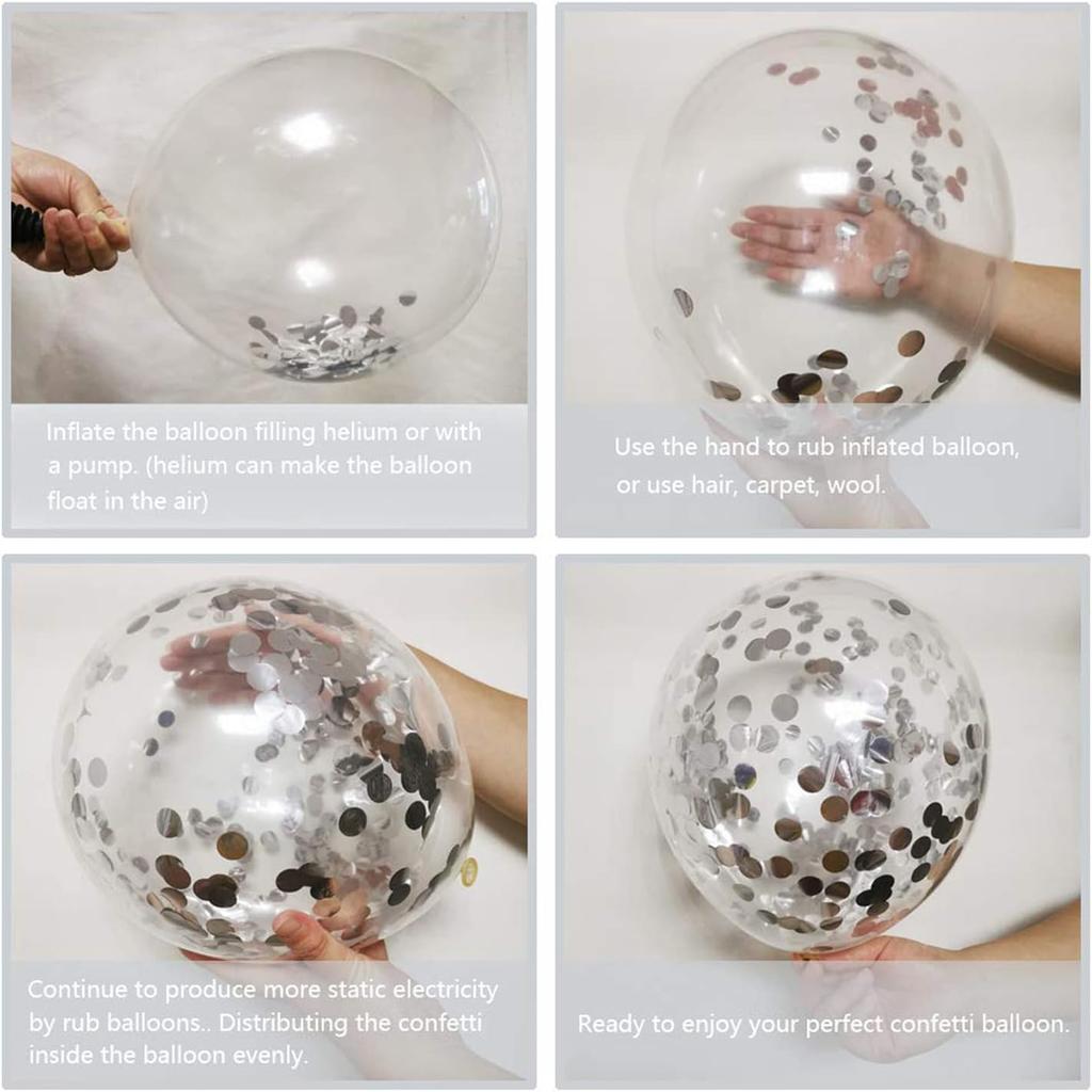 50/80PCS Green and Silver Latex Balloon Set Suitable for Birthday Parties, Weddings, Valentine's Day Party Decorations