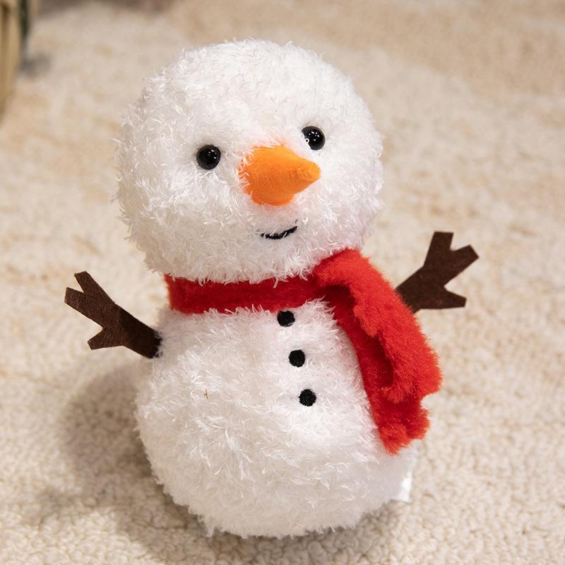 Christmas series Santa Claus plush toy Christmas snowman doll doll Christmas Eve gift batch