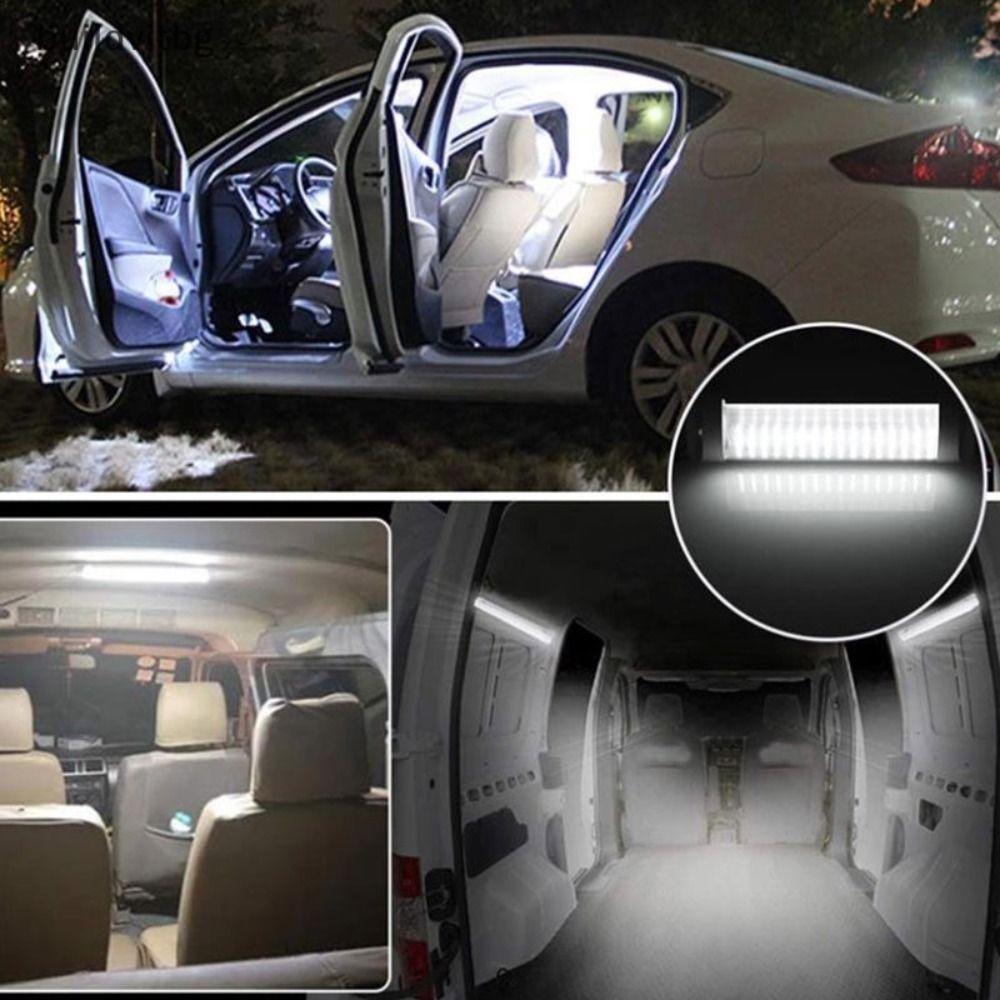 Ceiling Mount Truck Reading Lamp 72 LED Interior Roof Light Camper Reading Lamp  Camper Interior
