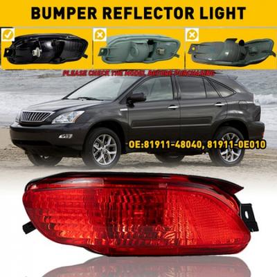 Rear Left Reflector Bumper Halogen Light For Lexus RX350 2007-2009 81911-0E010