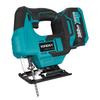 Yofidra Brushless 19mm Electric Jig Saw Infrared Laser Curve Saw Variable Speed MultiFunction Cutter For Makita 18V Battery Pin