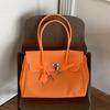 Borsa a Mano Trendy Coreana Colore Macaron Gelatina - Borsa a Spalla Singola Sottobraccio