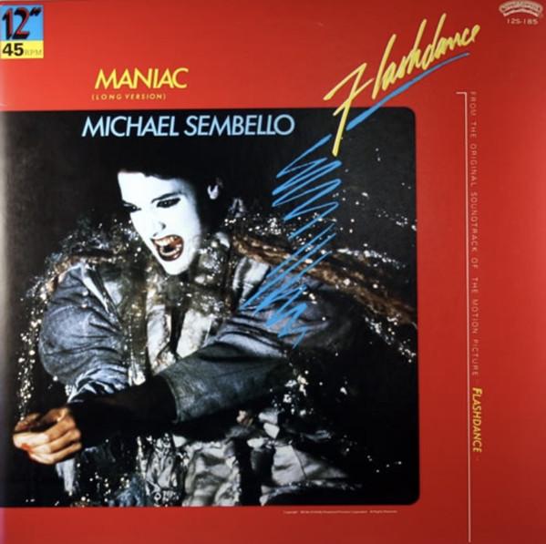 

12inch Record MICHAEL SEMBELLO - Maniac (Long Version)(Instrumental) 12S185 CASABLANCA 1983 Japan Rock Used