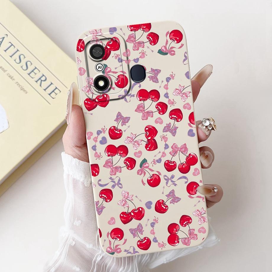 Cover For Itel A27 A48 A25 A35 Case Artistic Style Shockproof Funda For Itel A60 A60s A70 Soft Liquid Silicone Bumper