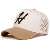 Adjustable Letter H Dance Embroidered Sun Hat for Golf Outdoor Leisure Travel Spring Autumn Unisex