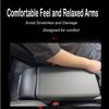 Matte Carbon Fiber Center Console Armrest Box Cover Trim For Tesla Model 3 Y