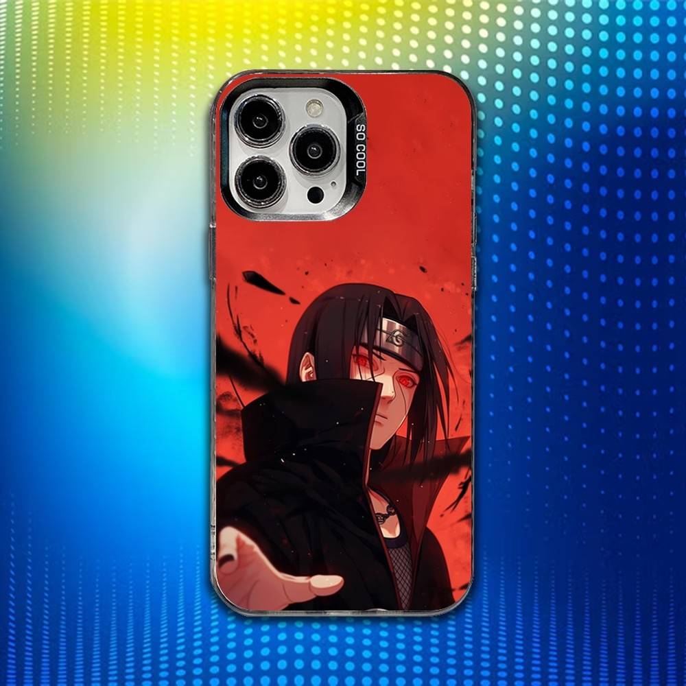 

U-UchihaS I-ItachiS Anime Phone Case For iPhone 16,15,14,13,12,11,Mini,Pro,SE,MAX White Matte Shockproof Cover iPhone16pro
