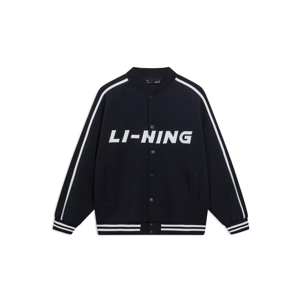 Li Ning Sports Lifestyle Collection Sports Fashion Collection Jacket Unisex Black AWDT545-2