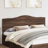 Headboard in Brown Oak Look Made of Wood Based Material