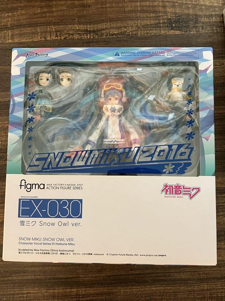 [USED] Figma & Nendoroid Snow Miku 2016 (Snow Owl Ver.)