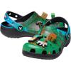 Crocs Minecraft x Classic Clog Dětské Zelené Modré Dětské Tenisky 210830-90H