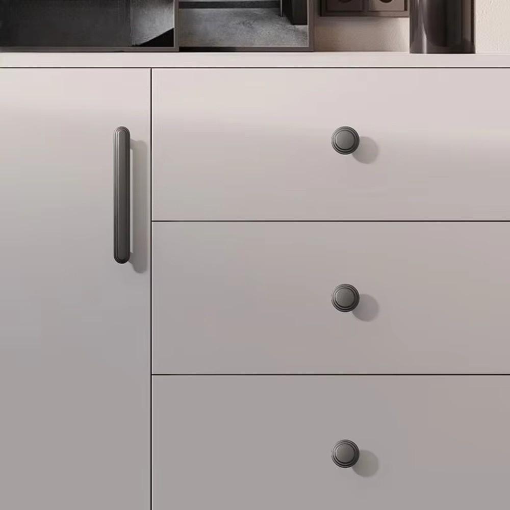 Zinc Alloy Cabinet Handles Solid Construction Solid Color Drawer Handles Durable Kitchen Handles Door Cabinet Cabinet Hardware