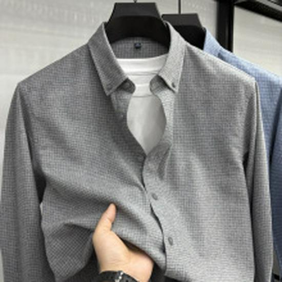 Autentyczny męski sweter Tommy z kaszmiru, z długim rękawem - Jednolity kolor, Haftowany, Kołnierz, Duży rozmiar, Uniwersalna dzianinowa baza.