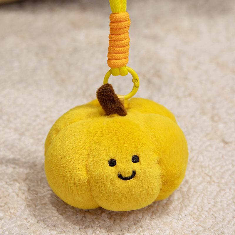 Adorable Plush Vegetable & Fruit Keychain Doll Ornament Gift for Kids