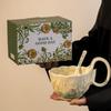OLOEY Ceramic Curved Handle Mug