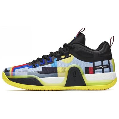 Bastard Cushioning Anti-Slip And Wear-Resistant Low-Top Basketball Shoes Men's Black Yellow Sneakers 112241112-6
