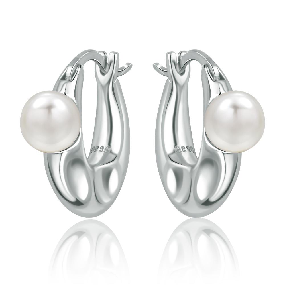 Luxurious copper Color Fashion Round Ball Hoop Earrings Rose Gold & Gold Zircon Slap Piercing Ear Buckles for Women Fine Zircon