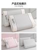 Yongyouwan Summer Cool Bean Latex Pillow, High and Low Hyperbolic Neck Protection, Not Easy to Collapse, Student Adult Sleep Pillow Core