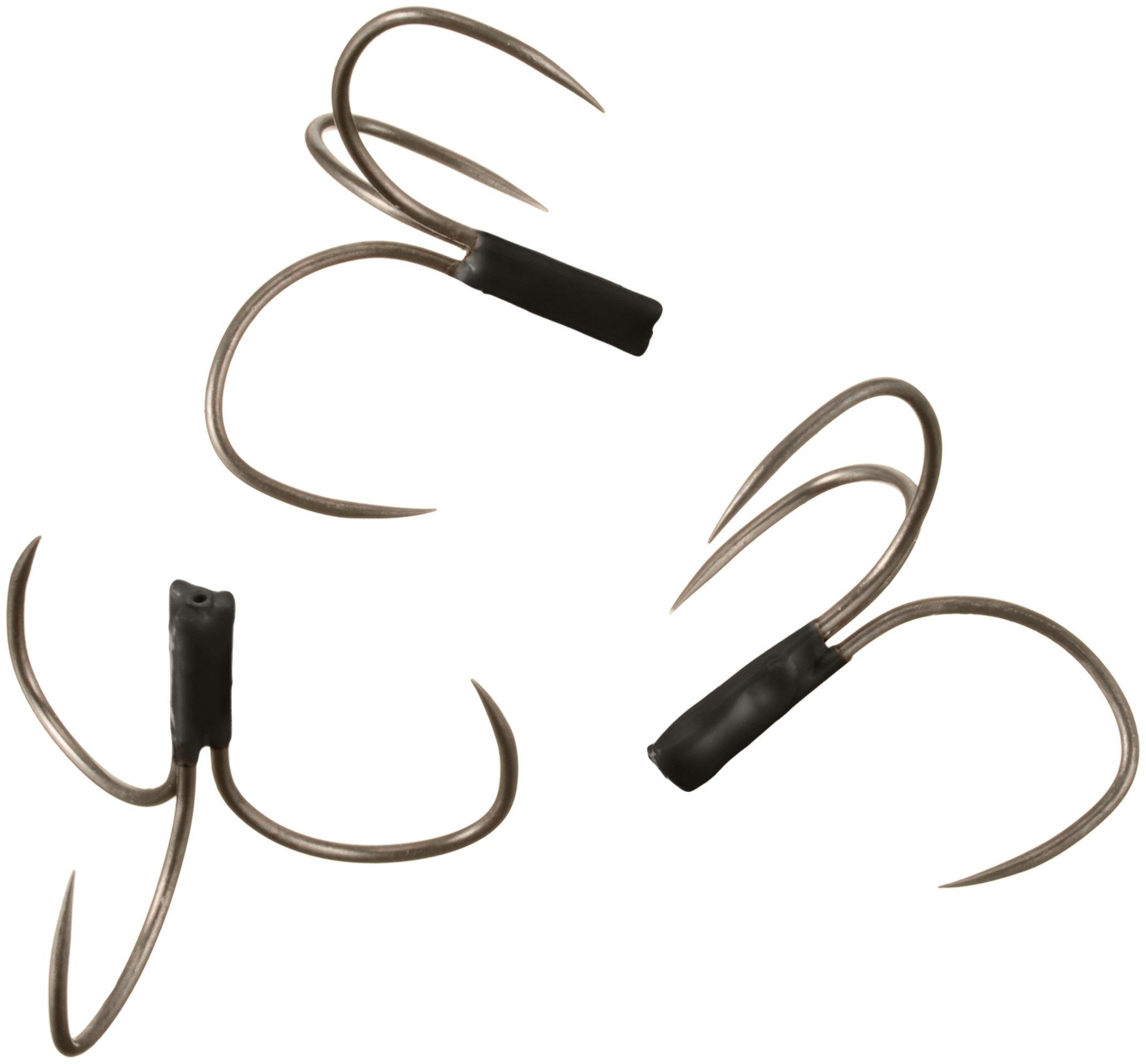 

Daiwa Sakusus D-MAX Spare Triple Hook for Cutfish Rig, Medium, Black, 950879