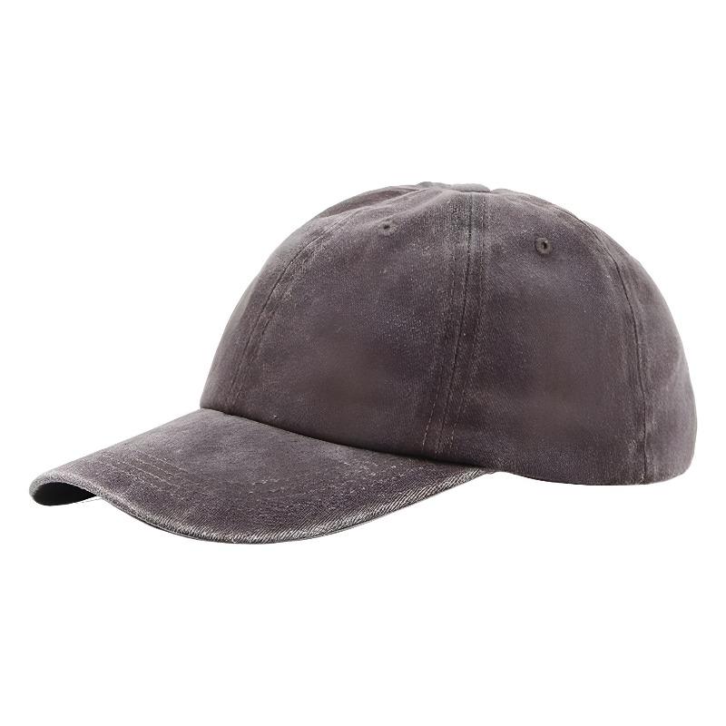 Casual Versatile Baseball Cap Light Plate Cotton Solid Color Cap Women's Retro Sun Hat