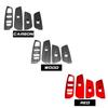 4pcs Car Window Switch Button Frame Trim Cover For Kia Ceed XCEED 2020-2025 Left Hand Drive